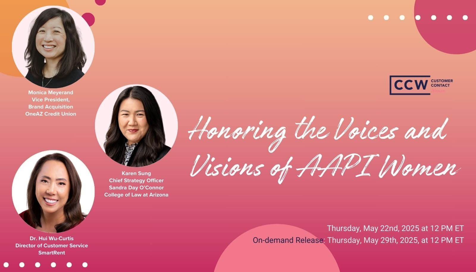 AAPI Heritage Month Webinar AAPI Heritage Month Webinar